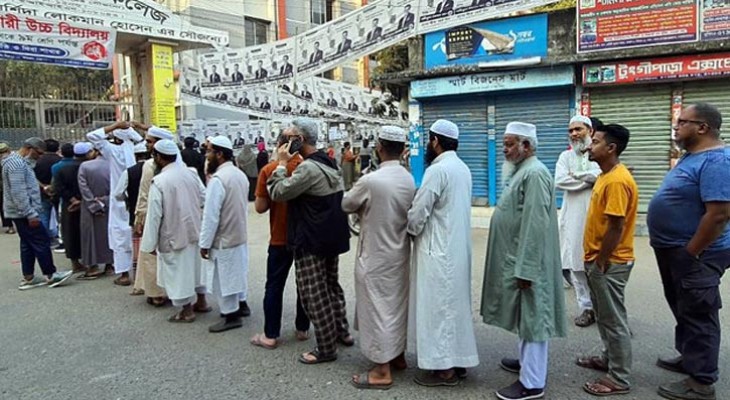 বিএনপি ৪৯.৯৭ শতাংশ, জামায়াত ৩১.৭৬